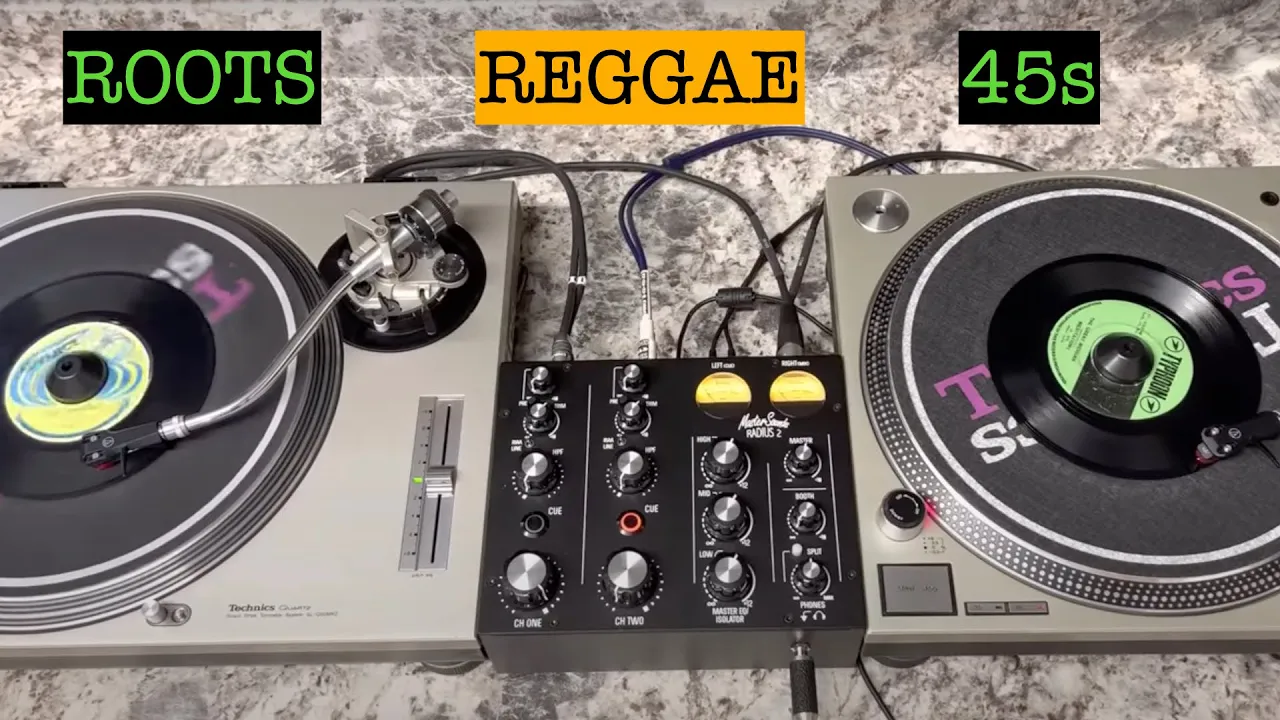 Roots Reggae Records All 45s Vinyl Mix