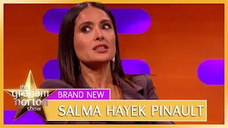 Salma Hayek Pinault Couldn t Remember If She Wore Underwear In Magic Mike s Last Dance TGNS