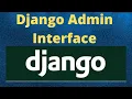 Django tutorials Admin Panel Inserting data into MySQL MS Technologies