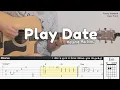 Download Lagu (FREE TAB) Play Date - Melanie Martinez | Fingerstyle Guitar | TAB + Chords + Lyrics
