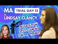 LIVE Day 13 Lindsay Clancy Trial That s It K-Shredd s BBQ Continues