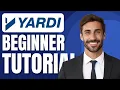 Yardi Software Basics An Introduction to Yardi Property Management Services Demo