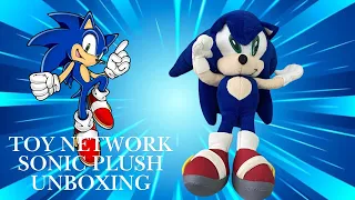 TOY NETWORK SONIC plush unboxing