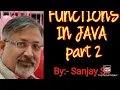 Functions in Java icse isc class 10 class 11 class12