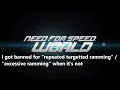 Lagu NFS World - I got banned for \