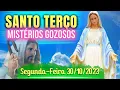 Download Lagu Santo Terço 🌼 Mistérios Gozosos (Segunda-Feira - 30/10/2023) 🌼 Terço Mariano