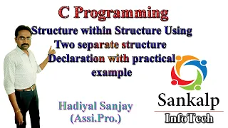 What is structure within structure What is Nested Structure in C