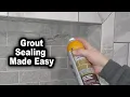 How to Seal Grout Protect Your Grout and Tile The Fixer Clips