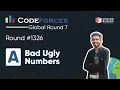 Codeforces Global Round 7 1326 A - Ugly Numbers Competitive Coding