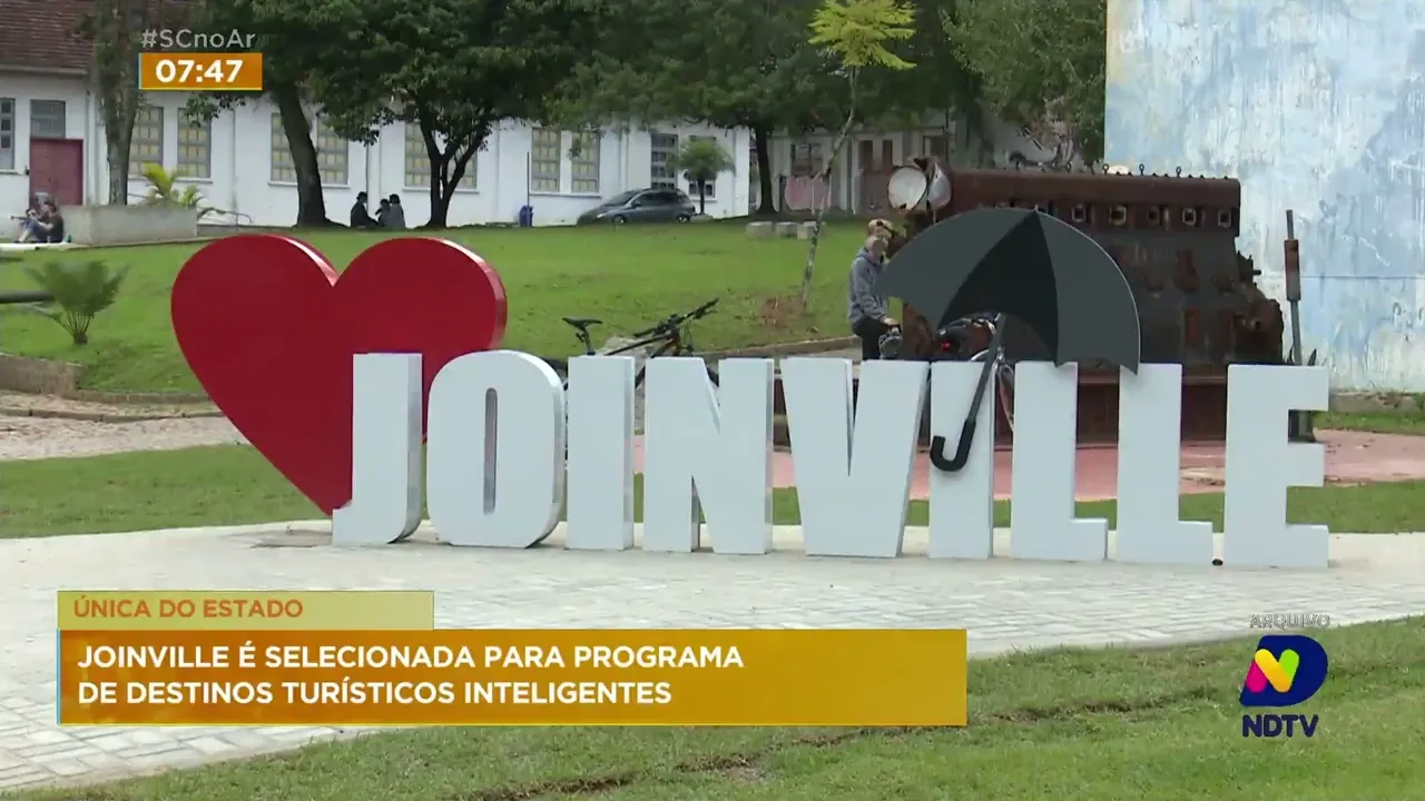 Joinville é o único município de SC selecionado por programa do Ministério do Turismo