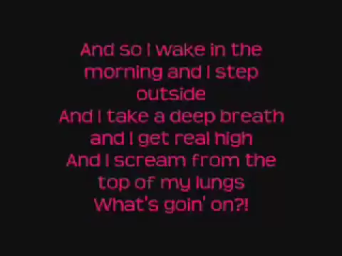 Download MP3 What's Up--4 Non Blondes [Lyrics On Screen]