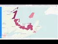 Carto Maps Demo for temporal animation and multiple attribute data