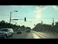 Relaxing drive Villa Park IL 4k