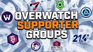 What are Overwatch Supporter Groups CocaCola Community Features