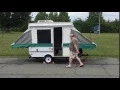 VIKING 1906 Pop Up Camper Raising and Set Up