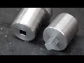 Download Lagu Machine Drill a Square Hole in Round Stock #705 tubalcain
