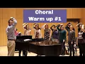 Download Lagu Choral Warm up #1: Full Vocal Warm up