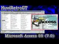HUVI RETRO Instalacion de Microsoft Access 95 7 0