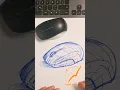 sketching a computer mouse enjoy the drawing process