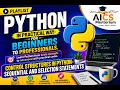 9 Control Structures in Python-Sequential and Selection Statements