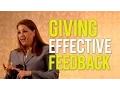 Giving Feedback for Strong Performance