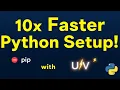 Python 10x Faster With uv 040