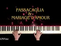 Download Lagu Passacaglia \u0026 Mariage d'Amour | Relaxing Piano Music
