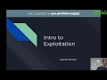Intro to Exploitation