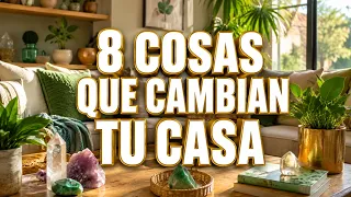 Las 8 cosas de uso diario que transforman el ambiente de tu casa y traen energías positivas.