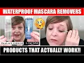 WATERPROOF MASCARA MAKEUP REMOVERS THAT ACTUALLY WORK REVIEW DEMO