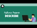 Author s Purpose Unraveling the Mystery