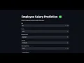 Employee-Salary-Prediction demo
