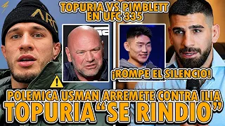 ¡USMAN NURMAGOMEDOV ATACA a TOPURIA Y PIMBLETT! ¡ILIA EN UFC 335 vs PADDY! ¡YADONG DEFIENDE A USMAN!