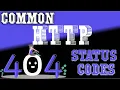 Learn Common HTTP Status Codes in 5 mins Beginner Friendly - Animated