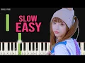 Download Lagu NewJeans - Get Up | SLOW EASY Piano Tutorial by Pianella Piano