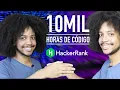 10 MIL Horas de CODIGO APERTO de MAO HackerRank Facil HandShake