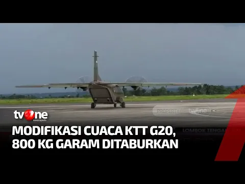 Rekayasa Cuaca untuk KTT G20, 800 Kg Garam Ditabur di Langit Bali