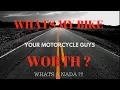 WHATS MY MOTORCYCLE WORTH AT YOUR MOTORCYCLE GUYS