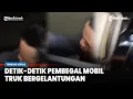 Download Lagu VIRAL! Detik-detik Pembegal Truk Bergelantungan, Sopir Bawa sampai ke Mapolda Jabar