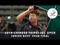 Download Lagu Huang Yu-Jen vs Feng Yi-Hsin | 2019 ITTF Chinese Taipei J\u0026C Open Highlights (JBT Final)