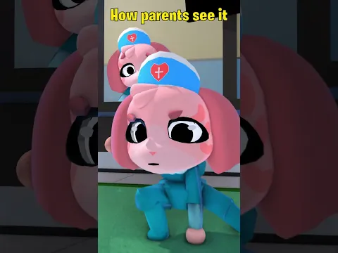 NURSE What Parents See vs What SHE See Challenge! Animal Hospial Anomalies