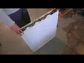 How to open a Lifetime fold in half table