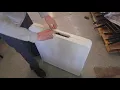 How to open a Lifetime fold in half table