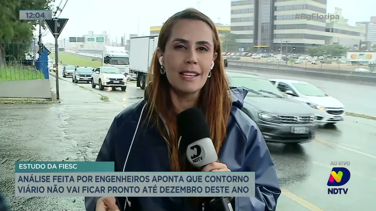 Engenheiros apontam que o contorno viário da grande Florianópolis não ficará pronto até dezembro