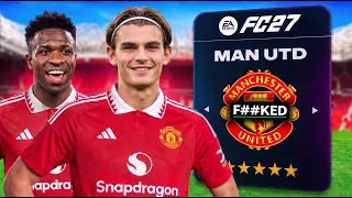 I Rebuild MANCHESTER UNITED Because They Are F**ked