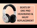 Beats by Dre Pro Headband Earpad Replacement Leather Hinge Fix - Full Teardown