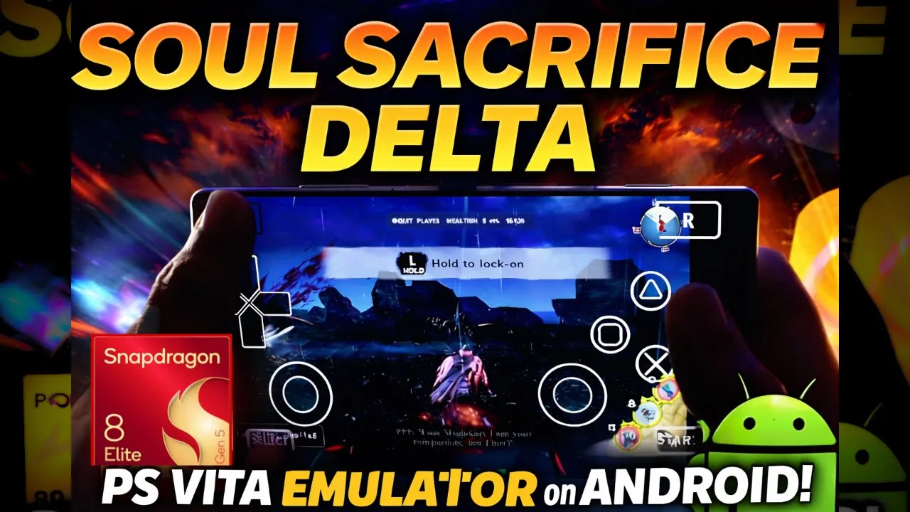 Soul Sacrifice Delta Vita3K Android | PS Vita Emülatörü | Snapdragon 8 elite gen 5