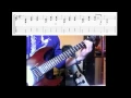 evanescence my immortal solo guitar cover with tabs and backingtrack