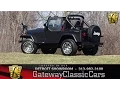 1989 Jeep Wrangler Stock 881-DET
