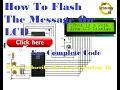 Microcontroller 8051 Project 24 How To Flash Message On LCD